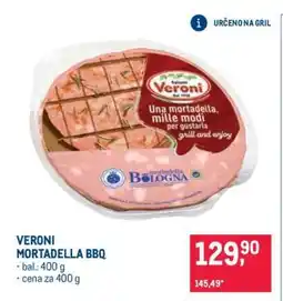 Makro VERONI MORTADELLA BBQ nabídka