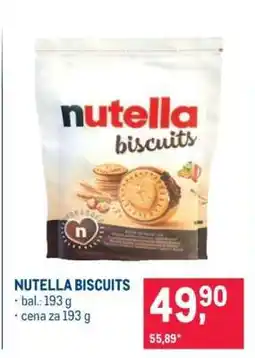 Makro Nutella Biscuits nabídka
