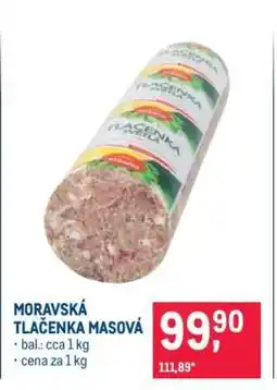 Makro MORAVSKÁ TLAČENKA MASOVÁ nabídka