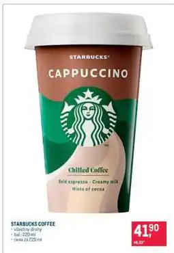 Makro Starbucks Coffee nabídka