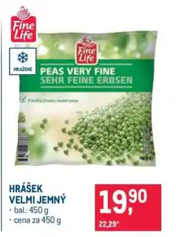 Makro Hrášek velmi jemný nabídka