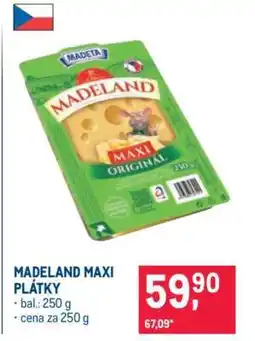 Makro Madeland Maxi plátky nabídka