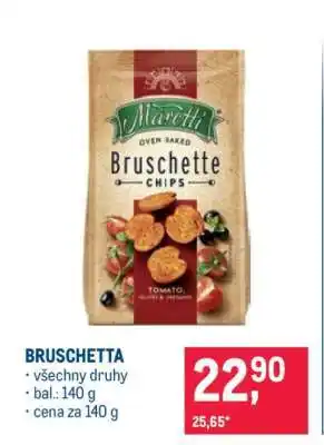 Makro Bruschetta nabídka