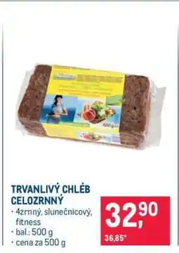 Makro Trvanlivý chléb celozrnný nabídka