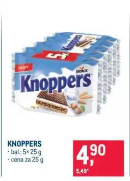 Makro Knoppers nabídka