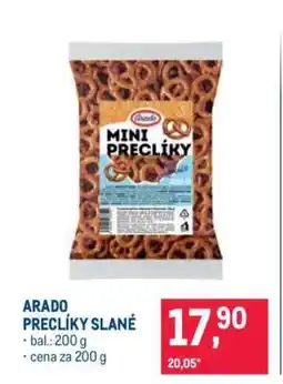Makro ARADO PRECLÍKY SLANÉ nabídka