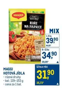 Makro Maggi Hotová Jídla nabídka