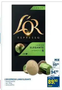 Makro L'OR ESPRESSO LUNGO ELEGANTE nabídka
