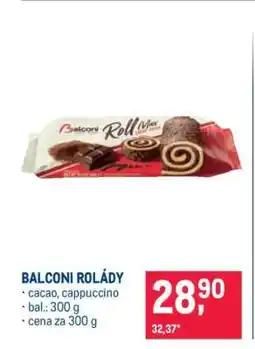 Makro BALCONI ROLÁDY nabídka