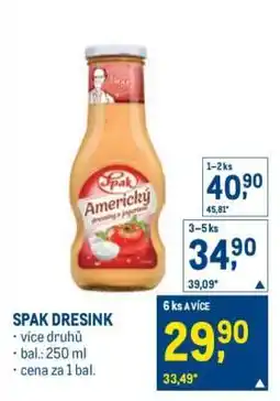 Makro SPAK DRESINK nabídka