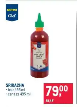 Makro Sriracha nabídka