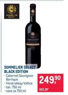 Makro SOMMELIER SELECT BLACK EDITION nabídka