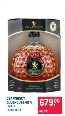 Makro OSA WHISKY CLUBHOUSE 40 % nabídka