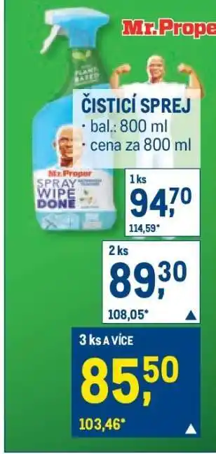 Makro Čisticí sprej nabídka
