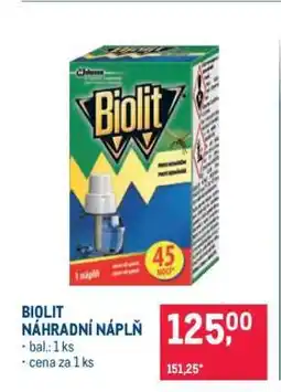 Makro BIOLIT NÁHRADNÍ NÁPLŇ nabídka