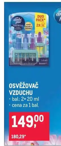 Makro Osvěžovač vzduchu nabídka