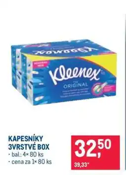 Makro Kapesníky 3vrstvé box nabídka
