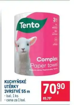 Makro KUCHYŇSKÉ UTĚRKY 3VRSTVÉ 55 m nabídka