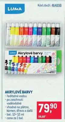 Makro AKRYLOVÉ BARVY nabídka