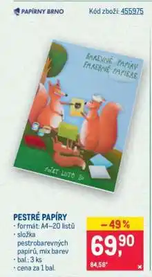 Makro Pestré papíry nabídka