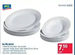 Makro TALÍŘE BASIC nabídka