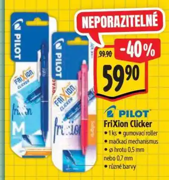 Albert Pilot FriXion Clicker nabídka