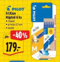 Albert Pilot FriXion Náplně 6 ks nabídka