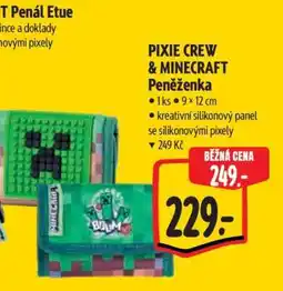 Albert PIXIE CREW & MINECRAFT Peněženka nabídka