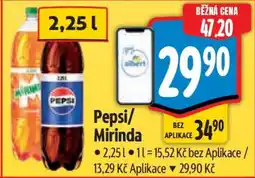 Albert Pepsi, Mirinda nabídka