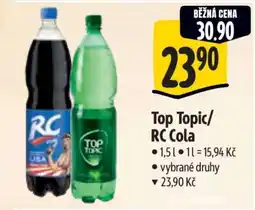 Albert Top Topic RC Cola nabídka