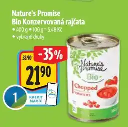 Albert Nature's Promise Bio Konzervovaná rajčata nabídka