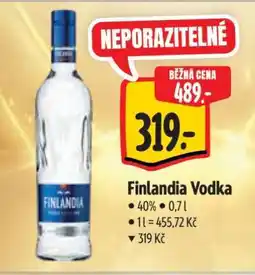 Albert Finlandia Vodka nabídka