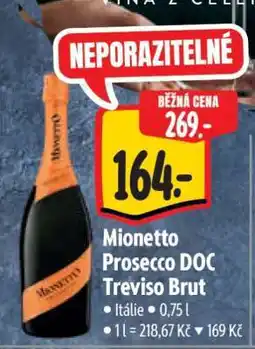Albert Mionetto Prosecco DOC Treviso brut nabídka