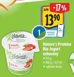 Albert Nature’s Promise Bio Jogurt ochucený nabídka
