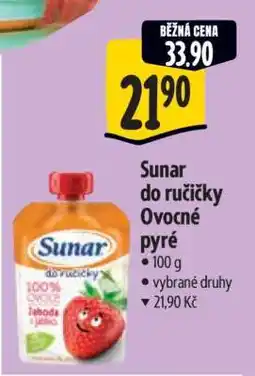 Albert Sunar do ručičky ovocné pyré nabídka