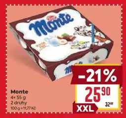 Billa Monte nabídka