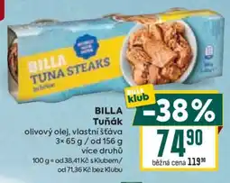 Billa BILLA Tuňák nabídka