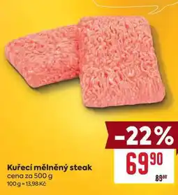 Billa Kuřecí mletý steak nabídka
