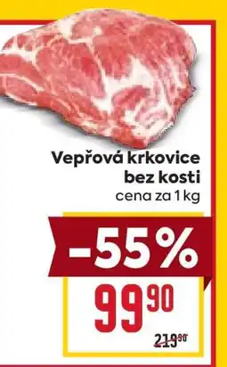 Billa Vepřová krkovice bez kosti nabídka