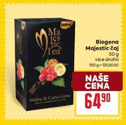Billa Biogena Majestic čaj nabídka
