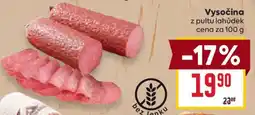 Billa Vysočina nabídka