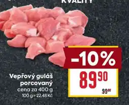 Billa Vepřový guláš porcovaný nabídka
