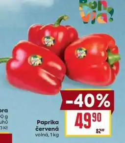 Billa Paprika červená nabídka
