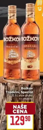 Billa Božkov Tradiční, Speciál nabídka