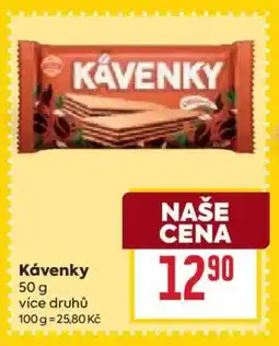 Billa Kávenky nabídka