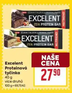 Billa Excelent Proteinová tyčinka nabídka