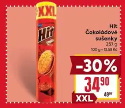 Billa Hit Čokoládové sušenky nabídka