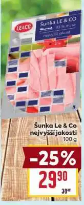 Billa Šunka Le & Co nejvyšší jakosti nabídka