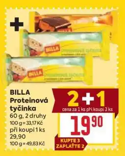 Billa BILLA Proteinová tyčinka nabídka