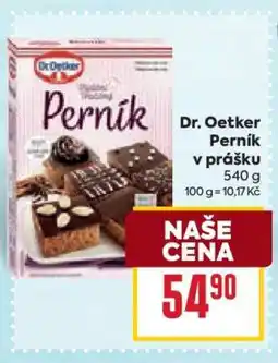 Billa Dr. Oetker Perník v prášku nabídka